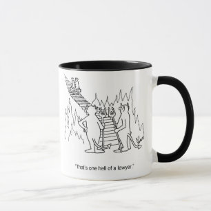 Drôle "Avocat Helluva" Business Mug Cadeau