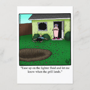 Drôle Barbecue Party Invitation