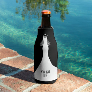 Drôle bouteille de bière personnalisée glacière av