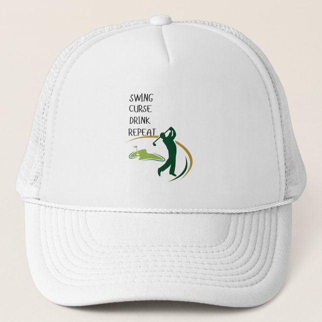 Drôle cadeau Casquette Golfeur pour les amateurs d (Devant)