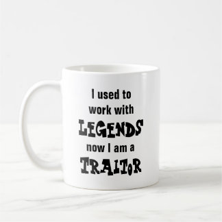 Drôle cadeau de départ pour Coworker café Mug