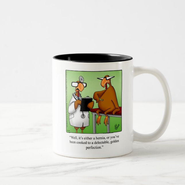 Drôle cadeau de l'Humour Thanksgiving Mug (Droit)