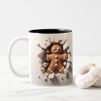 Drôle cadeau de Mug de Noël à deux faces