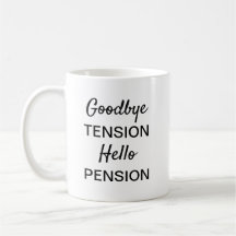 Drôle cadeau de retraite pour travailleur café Mug
