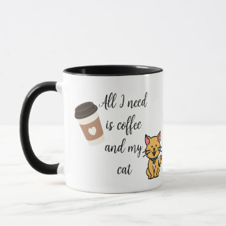 Drôle Café et Mug en céramique de chat