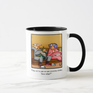 Drôle Canapé Pomme de terre Couple Humour Mug Cade