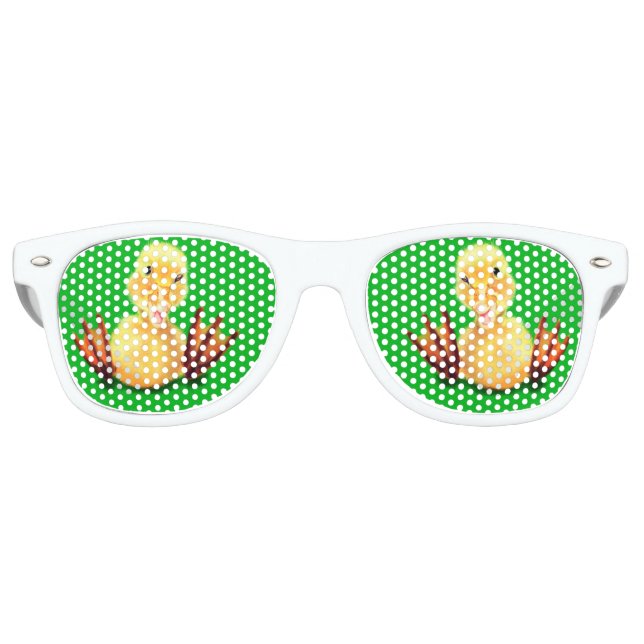 Drôle Canard Lunettes de soleil - Choisir la coule (Devant)