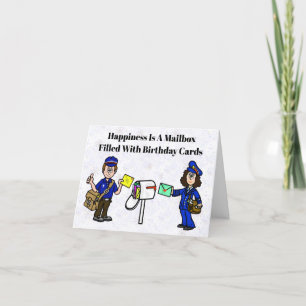 Drôle Carte Anniversaire Réelle Dans Le Mail & Mai