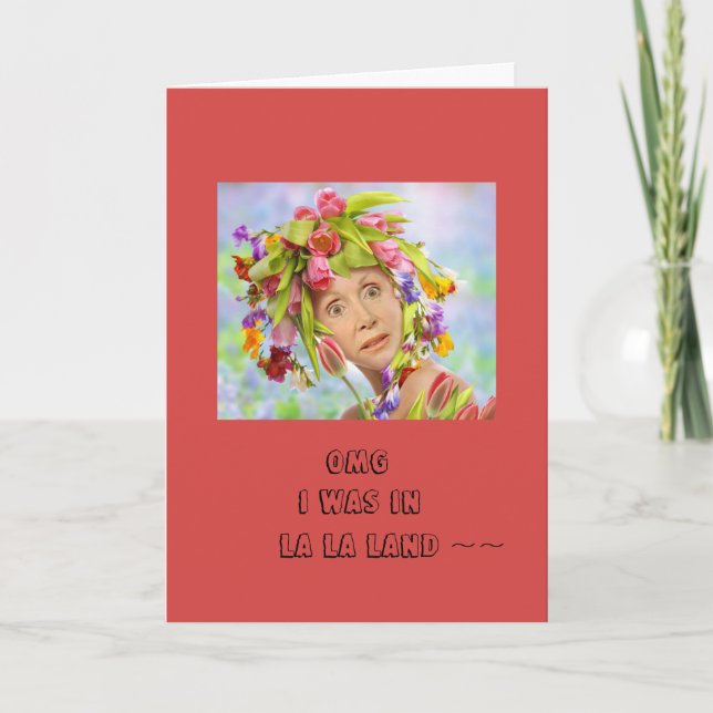 Drôle carte d'Anniversaire (Devant)