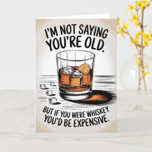 Drôle carte d'anniversaire pour papa grand-père Wh