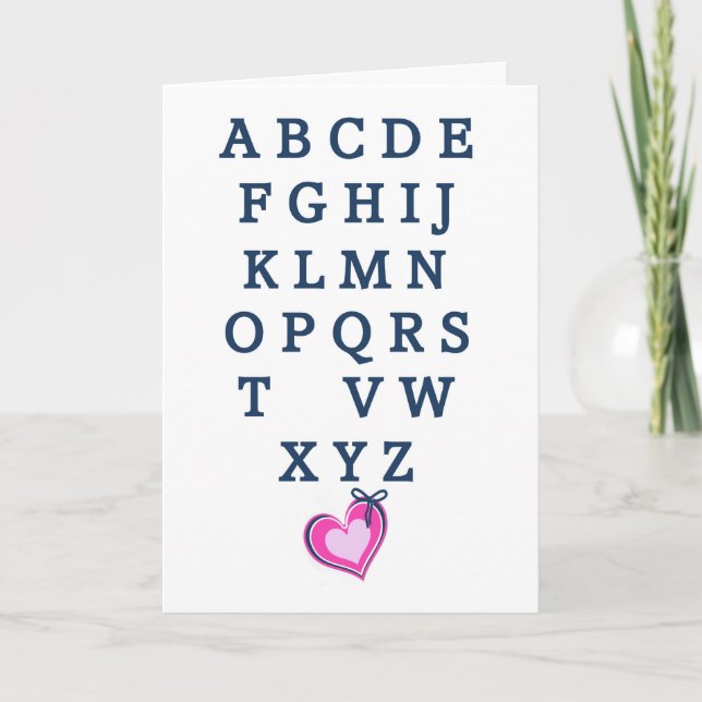 Drôle carte de vous manquant (Devant)