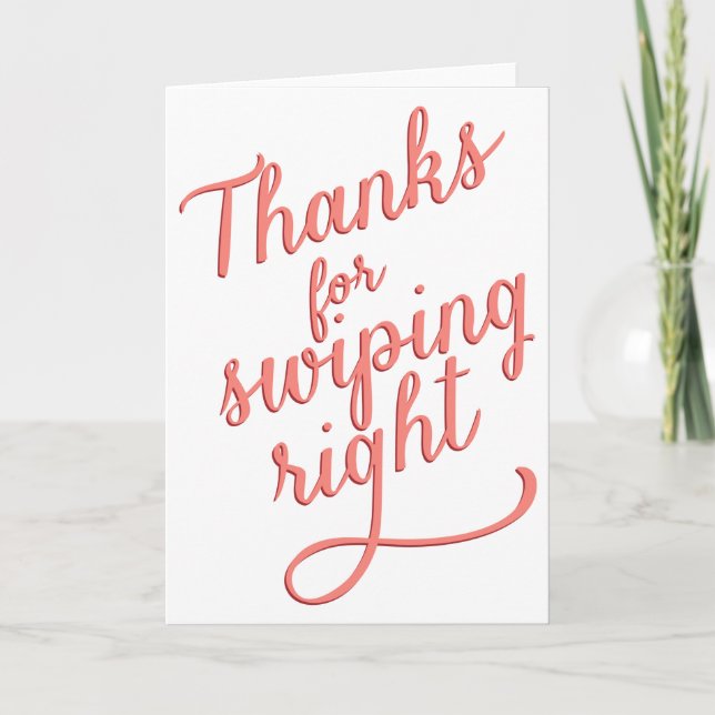 Drôle carte Saint Valentin | Balayer à droite (Devant)