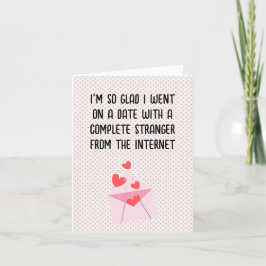 Drôle Carte Saint Valentin - Heureux de vous avoir
