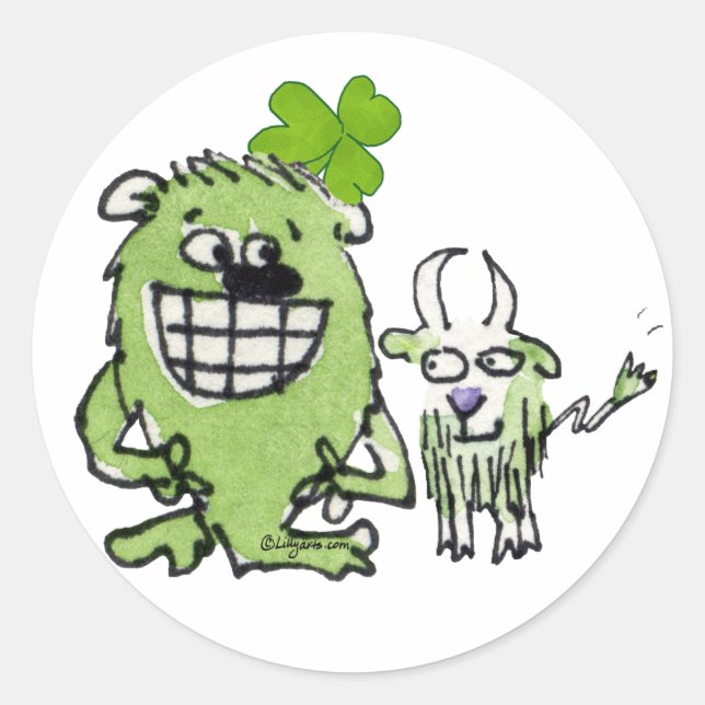 Drôle Cartoon Créateurs Stickers (Devant)