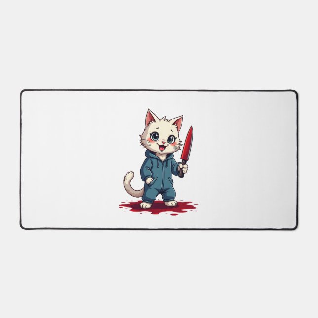 Drôle Cat Horror Films Mignonne Halloween Pour Kit (Recto)