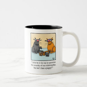 Drôle Chat Et Chien Humour Mug