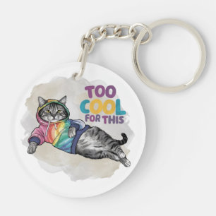 Drôle Chat trop Cool pour ça