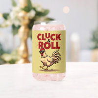 Drôle "Cluck & Roll" Cool Rooster Conception de de