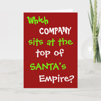 Drôle comptable fiscal Avocat Carte de Noël Plaisa