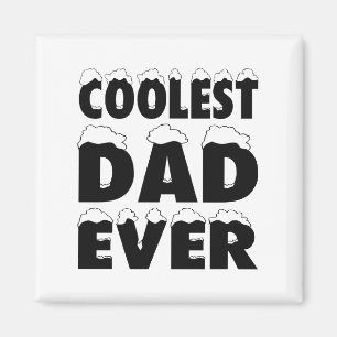 Drôle Coolest Papa Jamais Fête des pères   Magnet