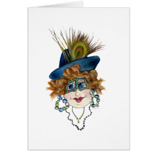 Drôle Dame avec des conseils de mère et fille