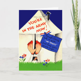 Drôle dans la carte de l'armée de terre maintenant