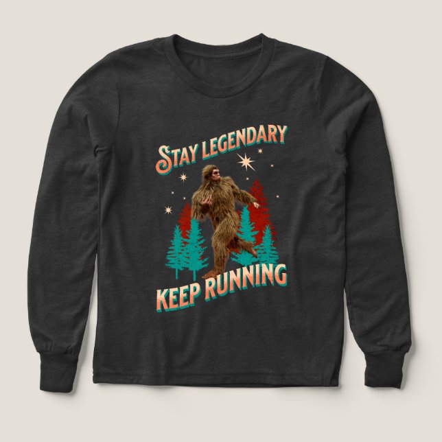 Drôle de motivation de course de Bigfoot (Motif recto)