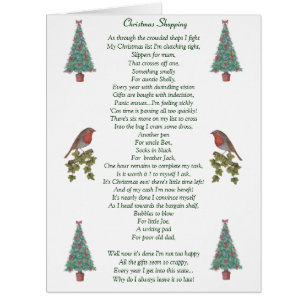 drôle de poème de noël robin et xmas arbre grande