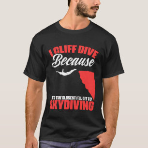 Drôle de saut en parachute Plongeon du haut d'une