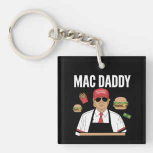 Drôle de Trump frites faisant des frites Mac Daddy