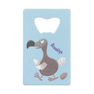 Drôle dessin animé d'oiseau de dodo