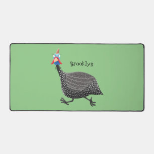 Drôle dessin animé d'oiseau de Guineafowl