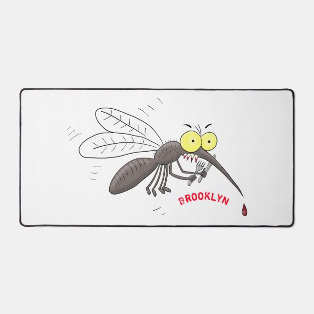 Drôle dessin d'insecte moustique (Recto)