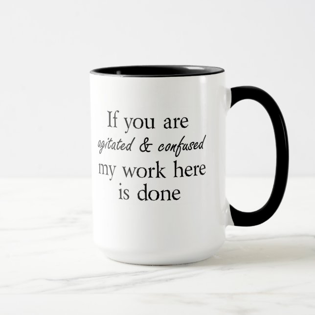 Drôle dit bureau patron de bureau citation tasses  (Droite)