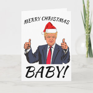 Drôle Donald Trump Cartes de voeux de Noël