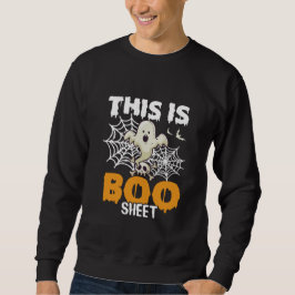 Drôle Fantôme Boo Sheet Halloween Sweatshirt