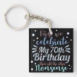 drôle fêter le 70e anniversaire