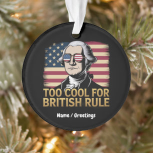 Drôle George Washington Trop Cool pour la règle br