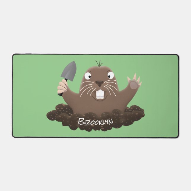 Drôle gopher de poche creusant dessin dessin de de (Recto)