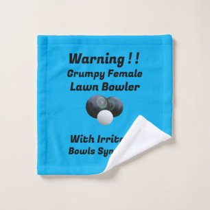 Drôle Grumpy Femme Pelouse Bowler, Lave-linge