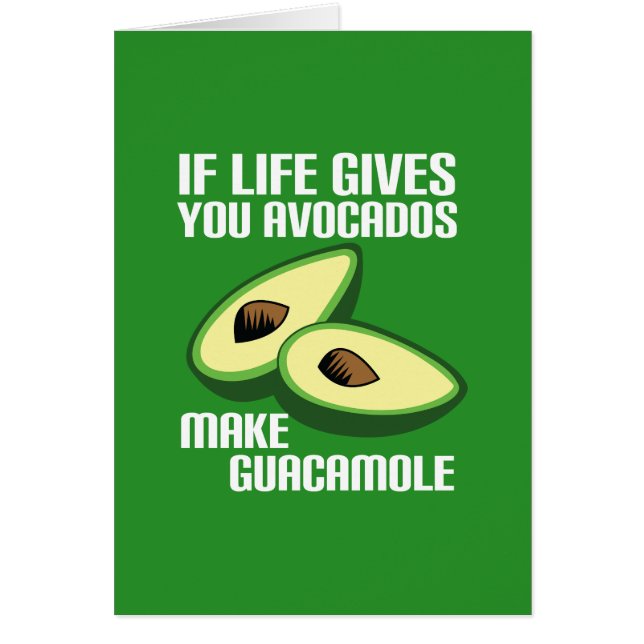 Drôle Guacamole Avocado Joke (Devant)