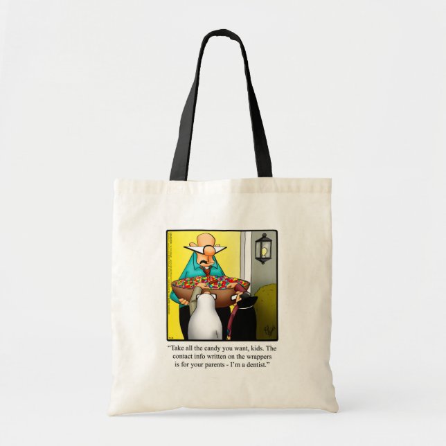 Drôle Halloween Humour Sac fourre-tout cadeau (Devant)