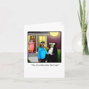 Drôle Happy Halloween Carte de voeux