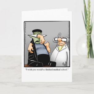 Drôle Happy Halloween Carte de voeux