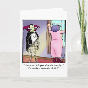 Drôle Happy Halloween Carte de voeux