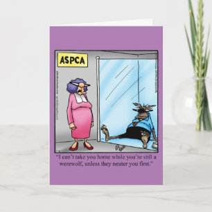 Drôle Happy Halloween Carte de voeux