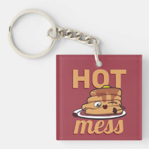 Drôle Hot Mess Cute Pancakes Flapjacks Sirop d'éra