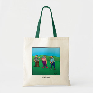 Drôle Humour de golf sac en toile "Spectickles"