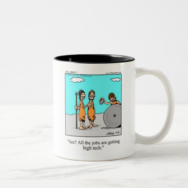 Drôle Humour haute technologie Mug (Droit)