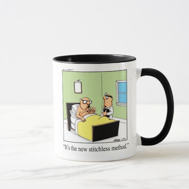 Drôle Humour Médicale Mug (Droite)
